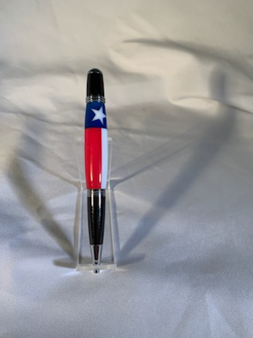 Texas Flag Sienna Pen